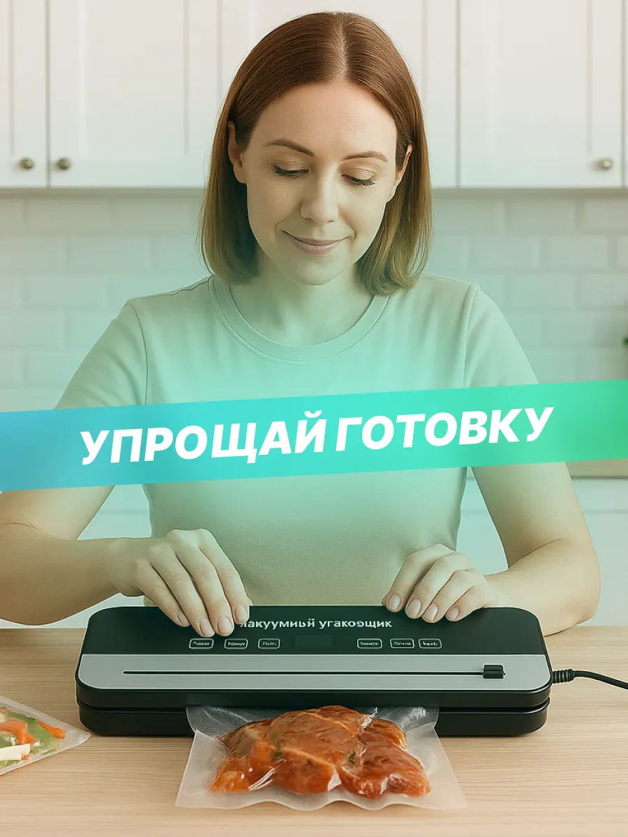Вакуумный упаковщик для продуктов